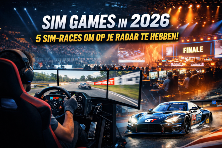 Dit zijn de 5 Sim-races om in 2026 écht in de gaten te houden 5 sim races in 2026 die je niet mag missen