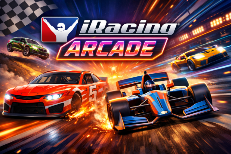 iRacing Arcade nu beschikbaar op Steam iRacing Arcade nu verkrijgbaar op Steam